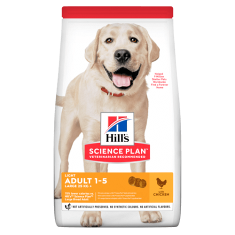 Hills Canine Adult Light Large breed chicken