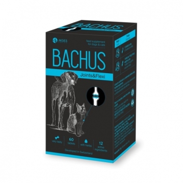 BACHUS Joints&Flexi papildas sąnarių stiprinimui 60 skanių tablečių