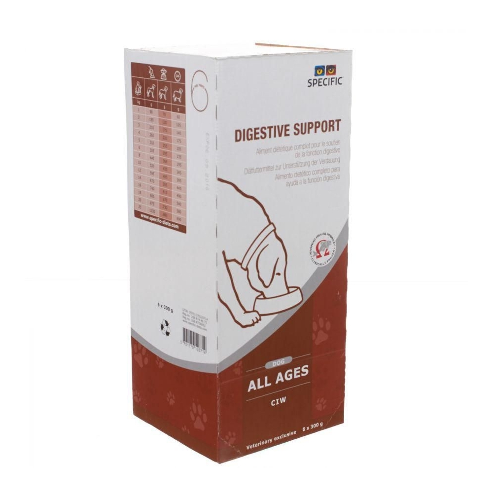 Specific CIW DIGESTIVE SUPPORT 6 x 300gr.