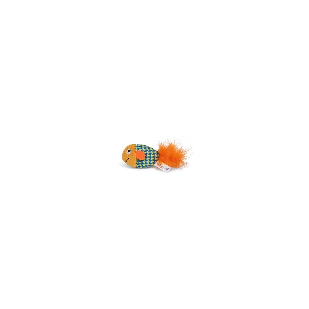 VDG Fancy Fish Oranžinė Žuvytė Katėm Su Katžole 13cm