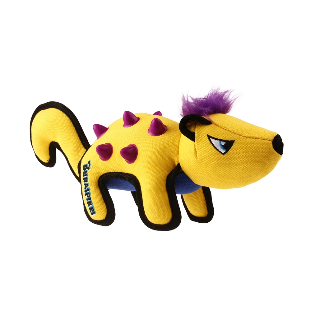 GIGWI Šunų žaislas-kramtukas Spyglius, ypač tvirtas, geltonas
