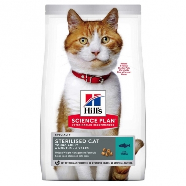 Hill's Feline Sterilised Young Cat Tuna