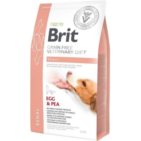 Brit GF Veterinary Diets sausas maistas šunims Renal