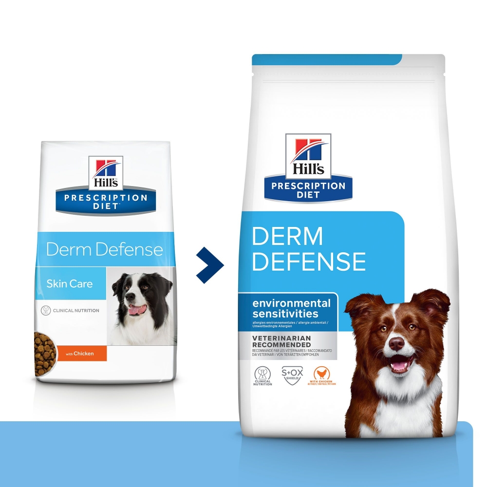 Hill's Prescription Diet™ Derm Defense™ Canine su Vištiena