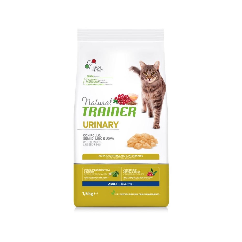 NATURAL TRAINER CAT URINARY CHICKEN Su Vištiena 1.5kg