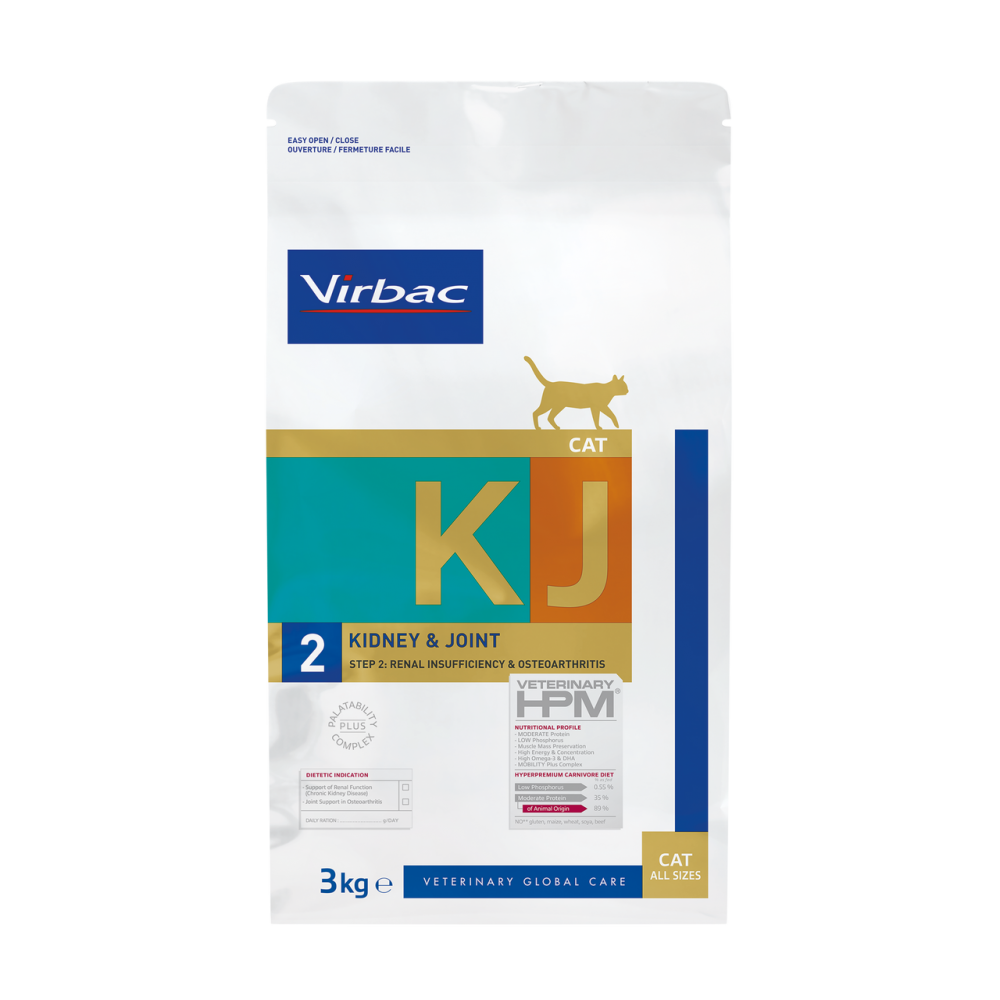 Virbac Cat Kidney Joint Support KJ2