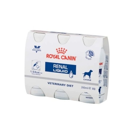 Royal Canin Renal Liquid Dog 3x200ml