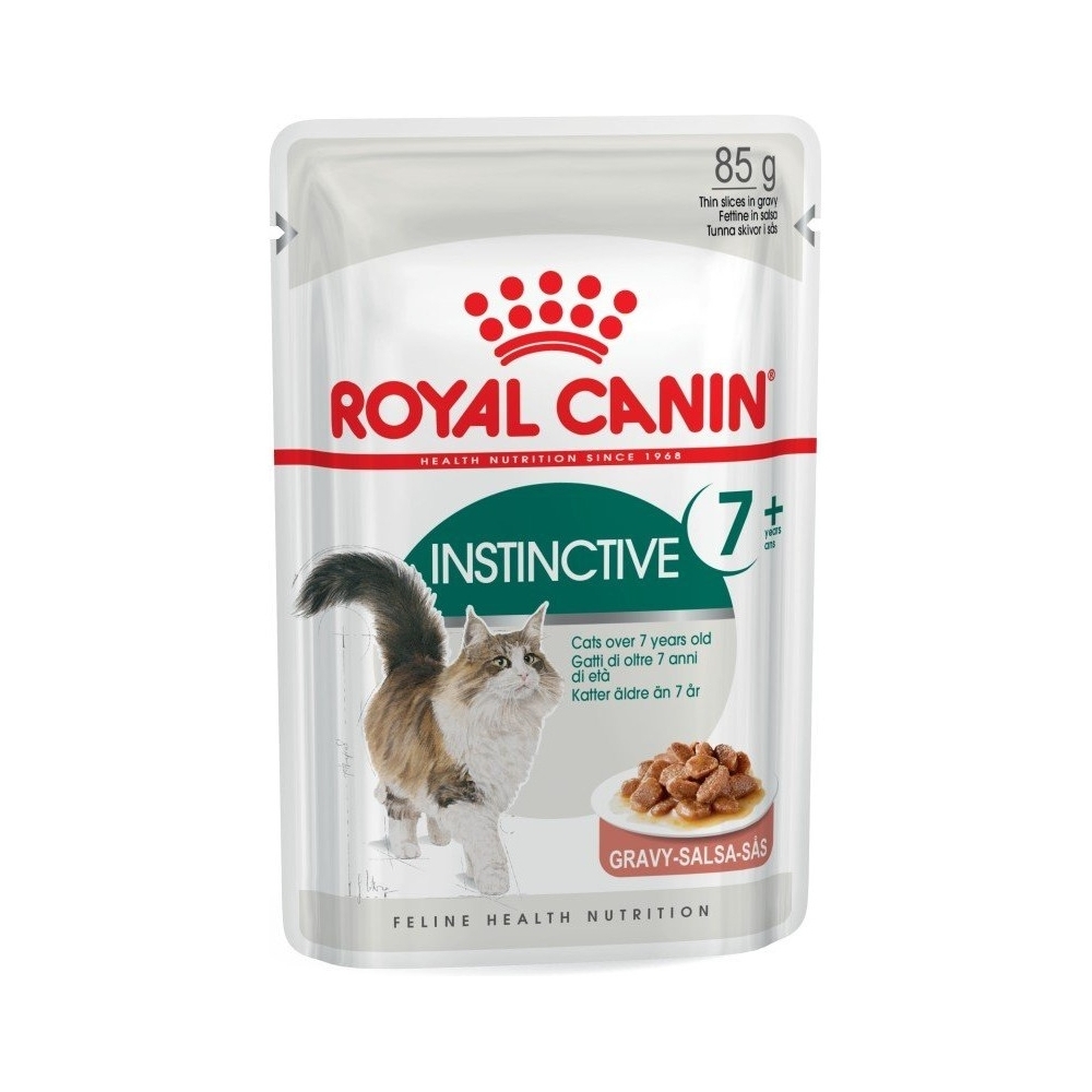 Royal Canin Instinctive 7+ šlapias ėdalas (gabaliukai padaže)