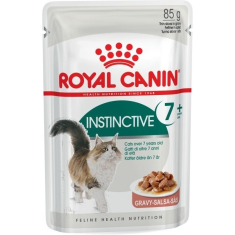 Royal Canin Instinctive 7+ šlapias ėdalas (gabaliukai padaže)