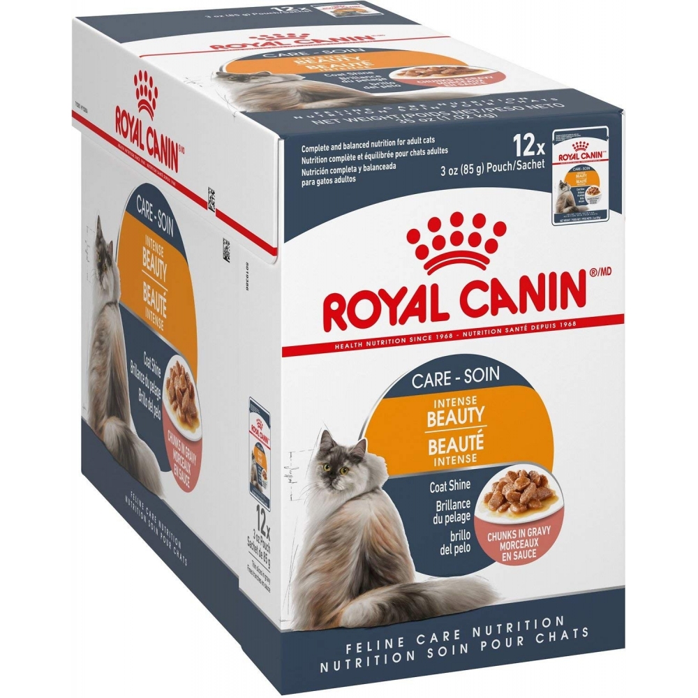 Royal Canin Intense Beauty šlapias ėdalas (gabaliukai padaže) (85g. x 12pak.)