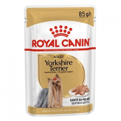 Royal Canin Yorkshire Adult paštetas (85g. x 12pak.)